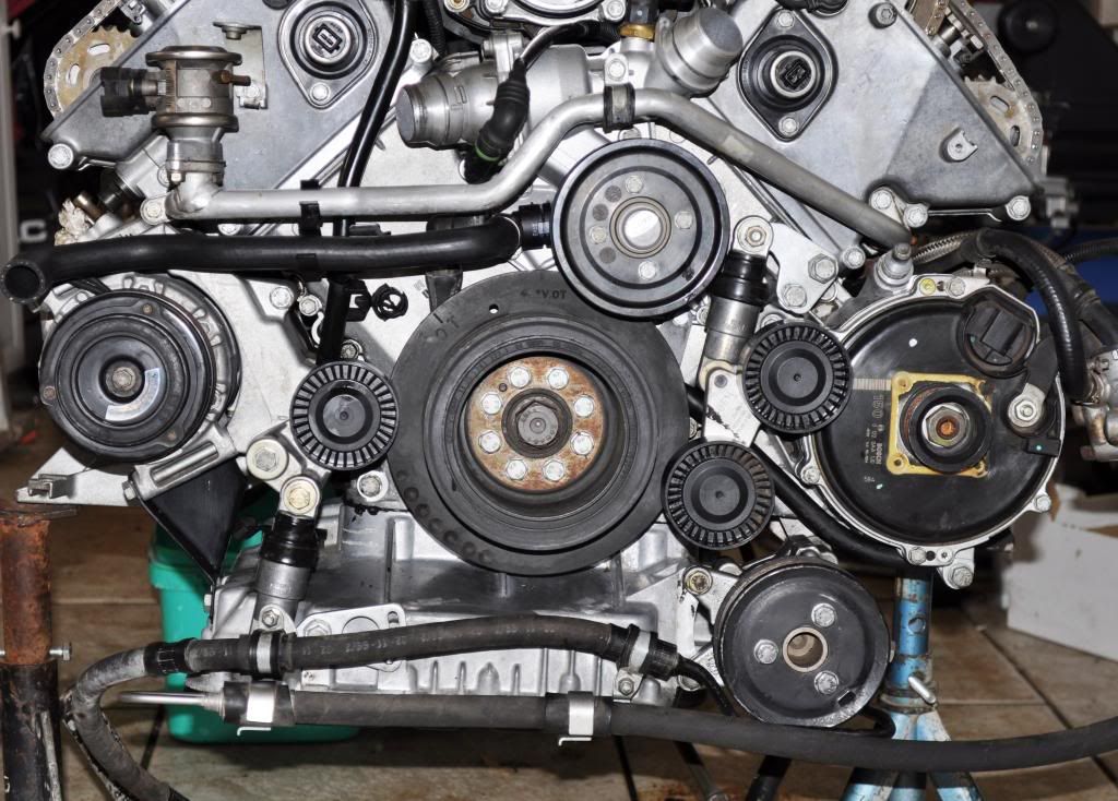 2000 e38 740 Motor out